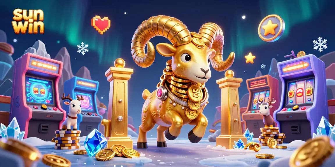 Engage with the exciting sun win casino experience featuring dynamic gaming elements and a golden charging ram.