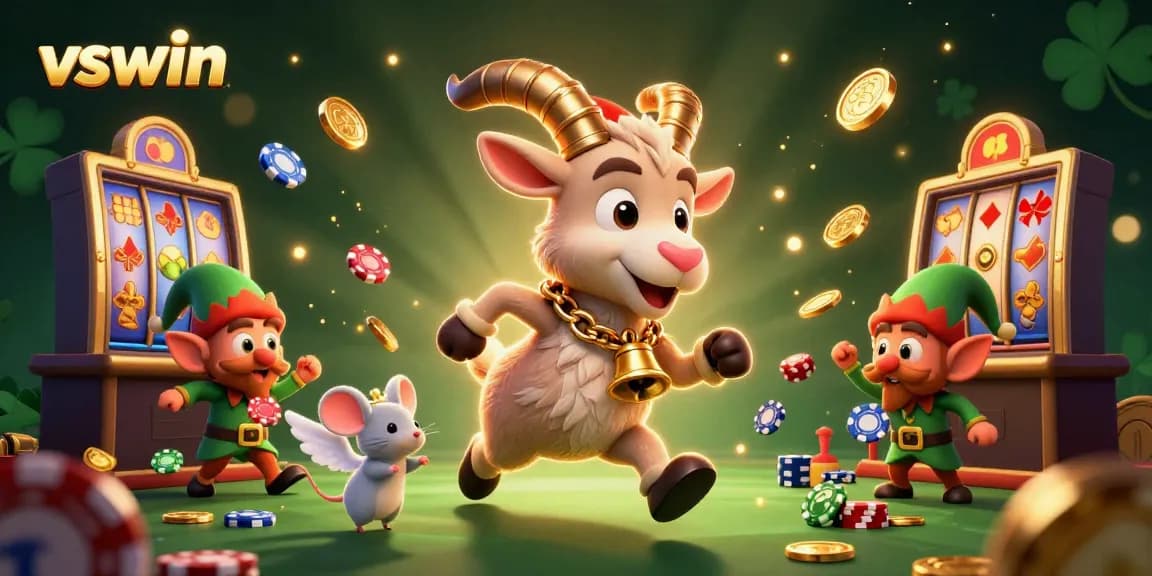 Engage with the exciting vswin casino experience featuring a dynamic scene of characters and casino action.