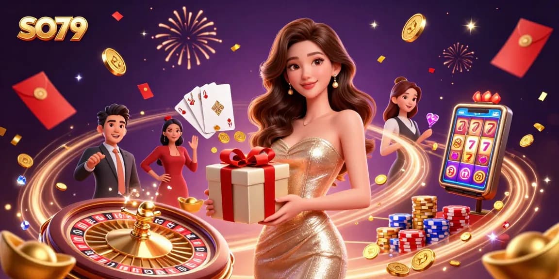 Engage with SO79's exciting gaming experience as you win golden coins and prizes.