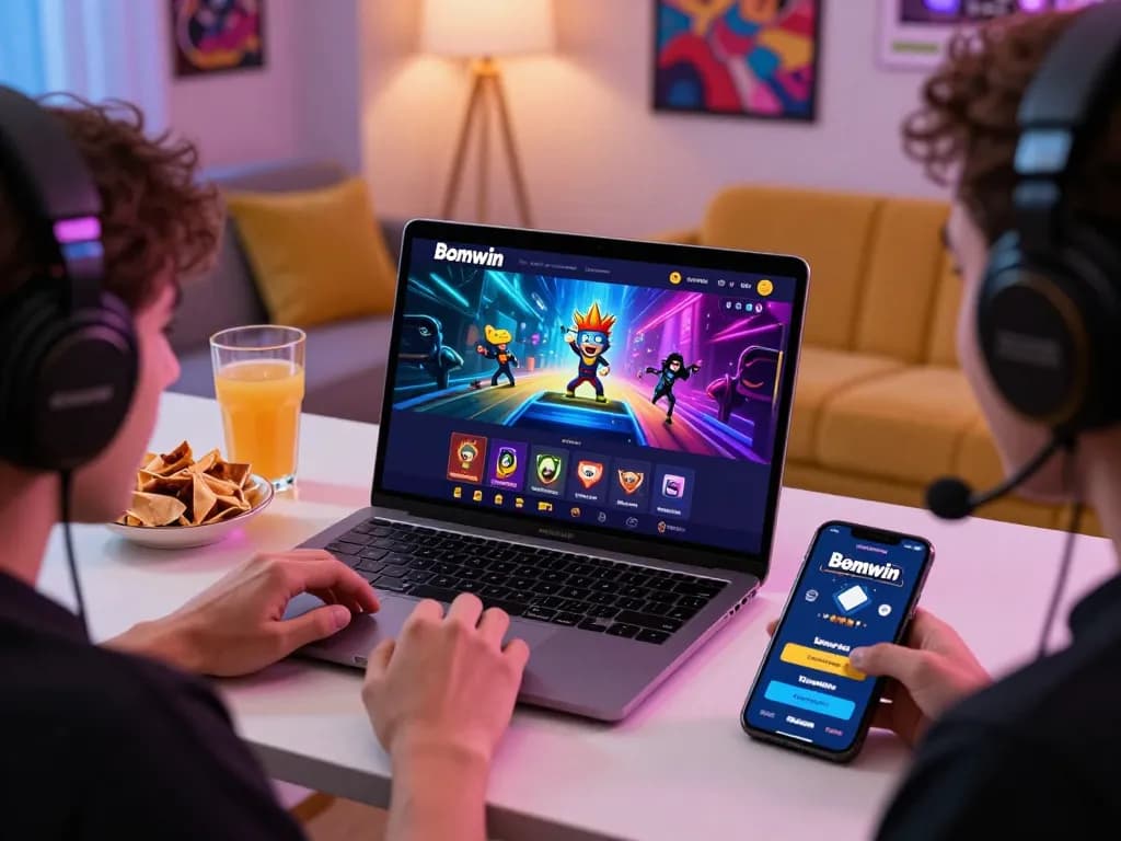 Immerse yourself in Bomwin online gaming with engaging gameplay and vibrant visuals.