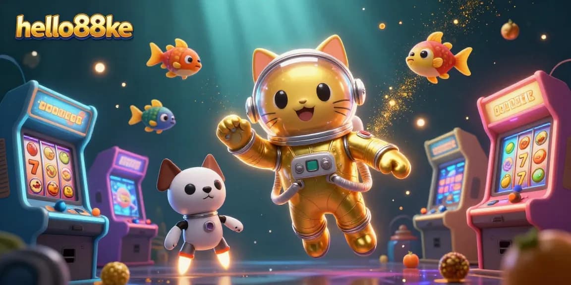 Experience thrilling gameplay at hello88ke with vibrant characters in a dynamic casino scene.