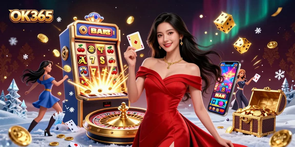 Experience exciting gameplay at OK365 with beautiful characters, casino games, and dynamic jackpots.