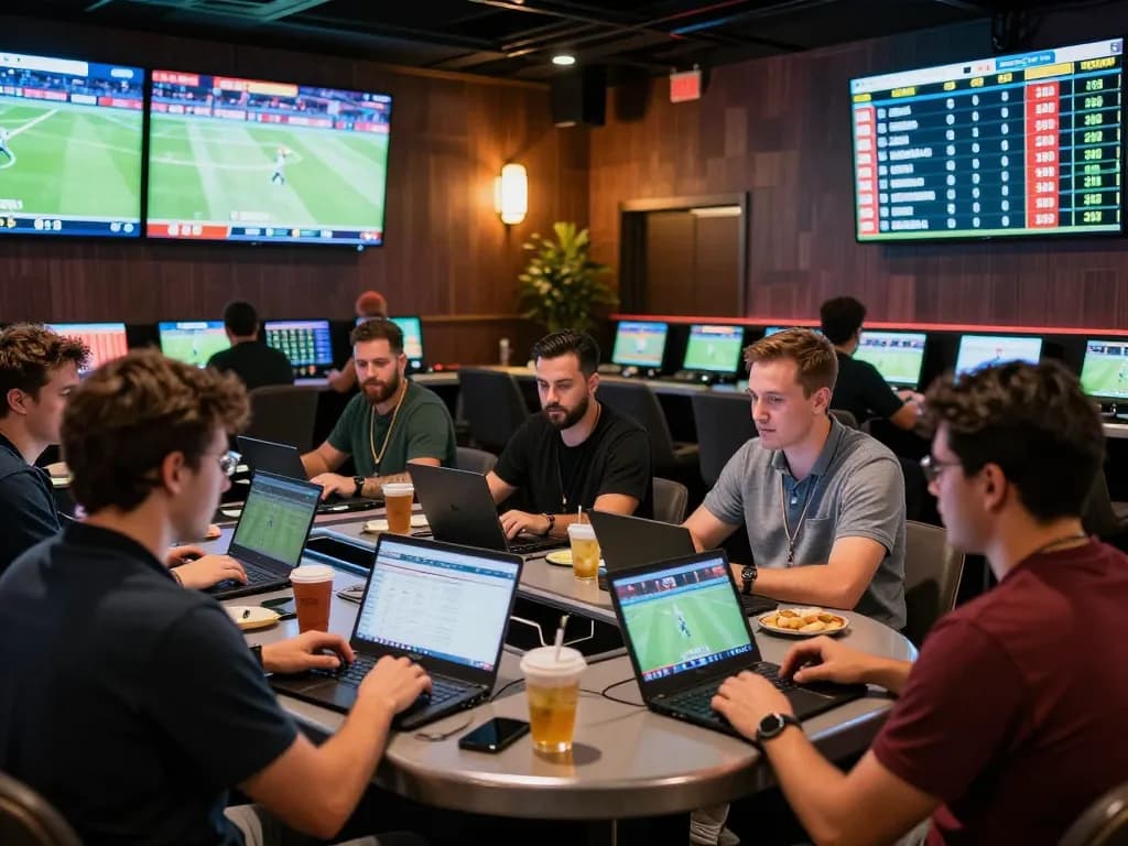 Active betting on MM88 platform in a vibrant sportsbook with live sports screens