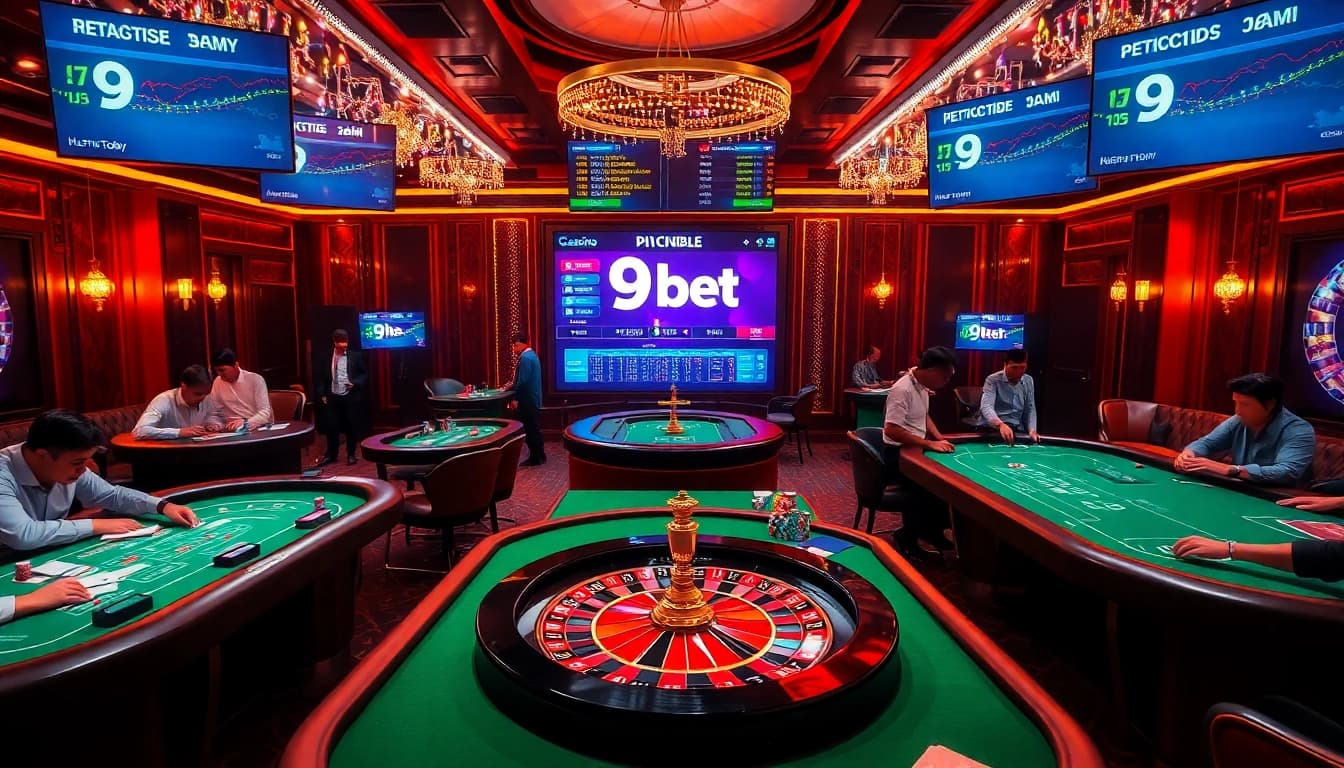 Experience the excitement of winning at https://9bet.today/ with vibrant casino elements and engaging gaming atmosphere.