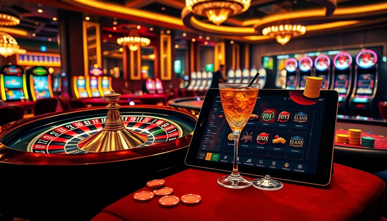 Enjoying thrilling gaming action on https://luongsontv60.com/ featuring roulette, poker, and vibrant slots.
