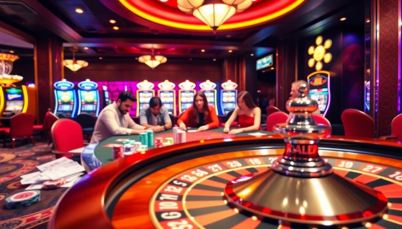 Experience thrilling gambling action at https://789p.directory/ with vibrant casino tables and poker gameplay.