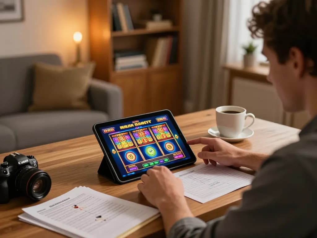 Engage with kaya88 bonuses while enjoying online slot gaming on a tablet.
