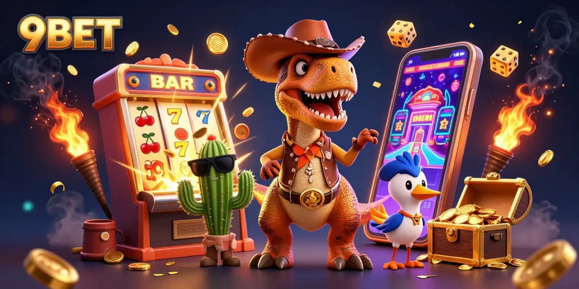 Experience excitement at 9BET with vibrant games and rich rewards in a thrilling casino environment.