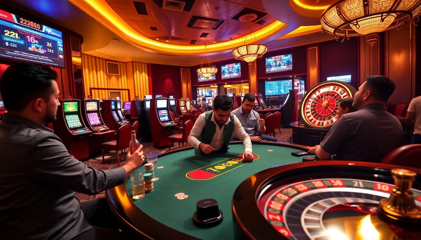 Experience the thrilling world of tg88 vom where players engage in high-stakes casino action.