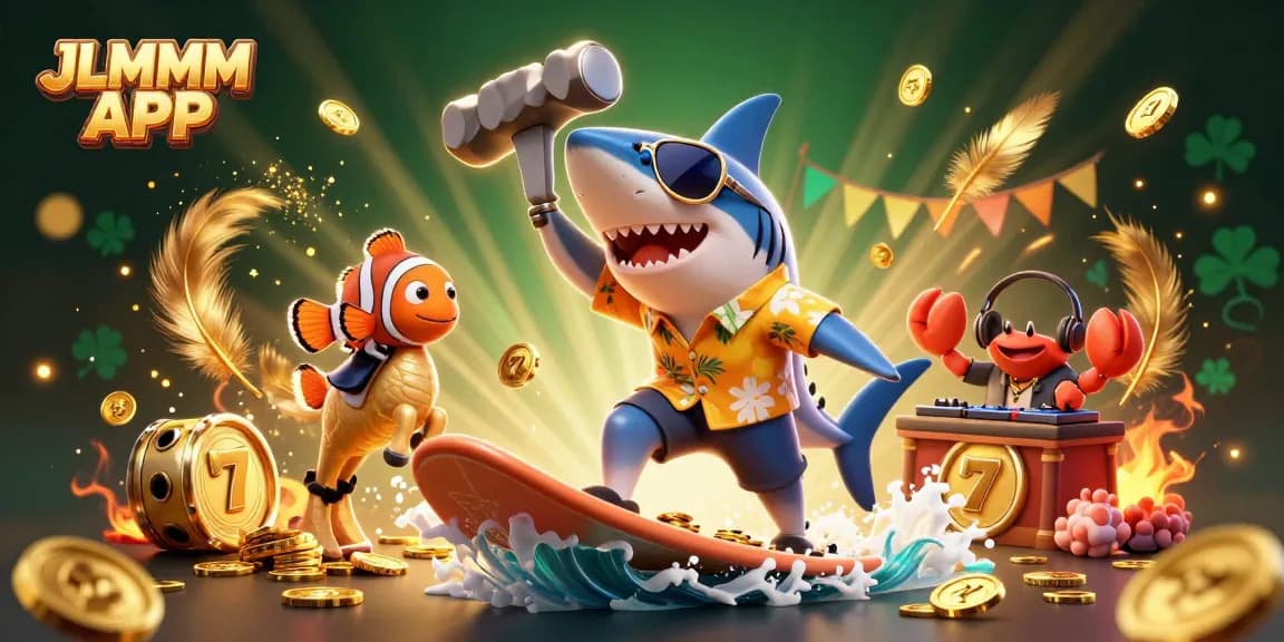 Engage with exciting casino games in the JLMMM APP, featuring vibrant characters and dynamic betting elements.