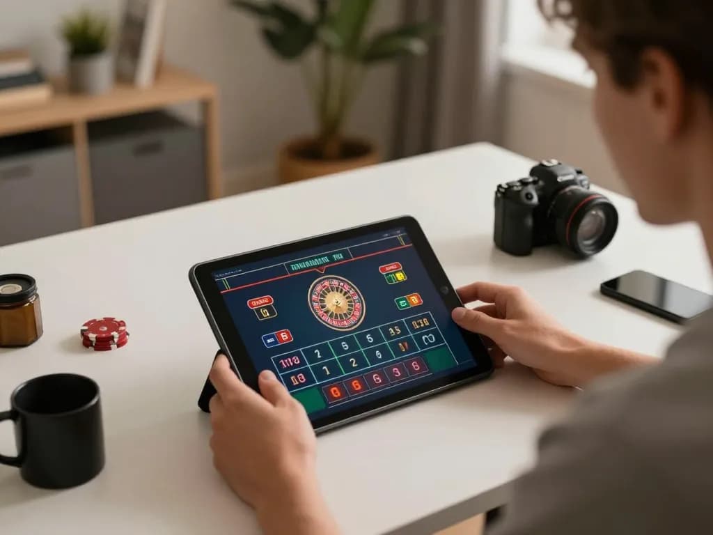 Engaged gaming experience at LODE88 online casino with live dealer roulette