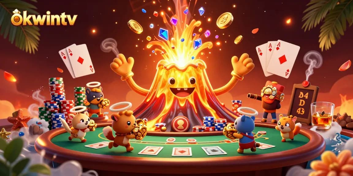 Experience thrilling gameplay and rich rewards at okwintv live casino, featuring a vibrant eruption of treasures.
