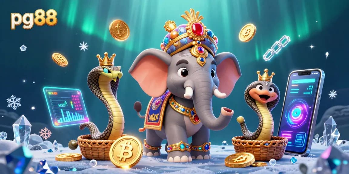 Experience thrilling gameplay at pg88, exploring vibrant gaming action with mesmerizing characters and crypto elements.