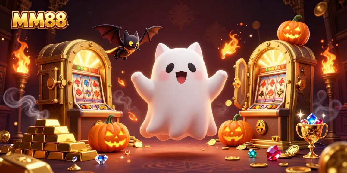 Engage with MM88's vibrant casino and win big while enjoying a ghostly gaming adventure.