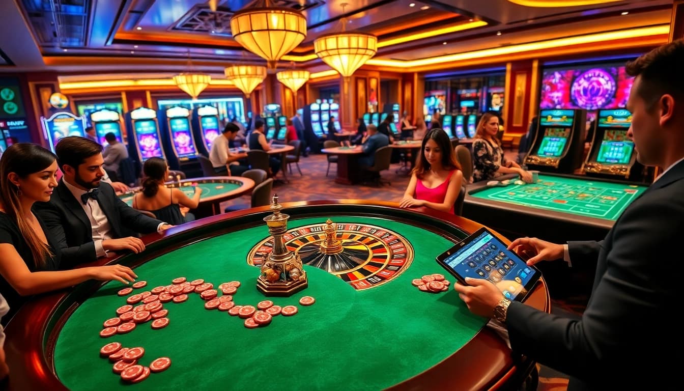 Experience the excitement at lu88 casino with diverse games and professional atmosphere.