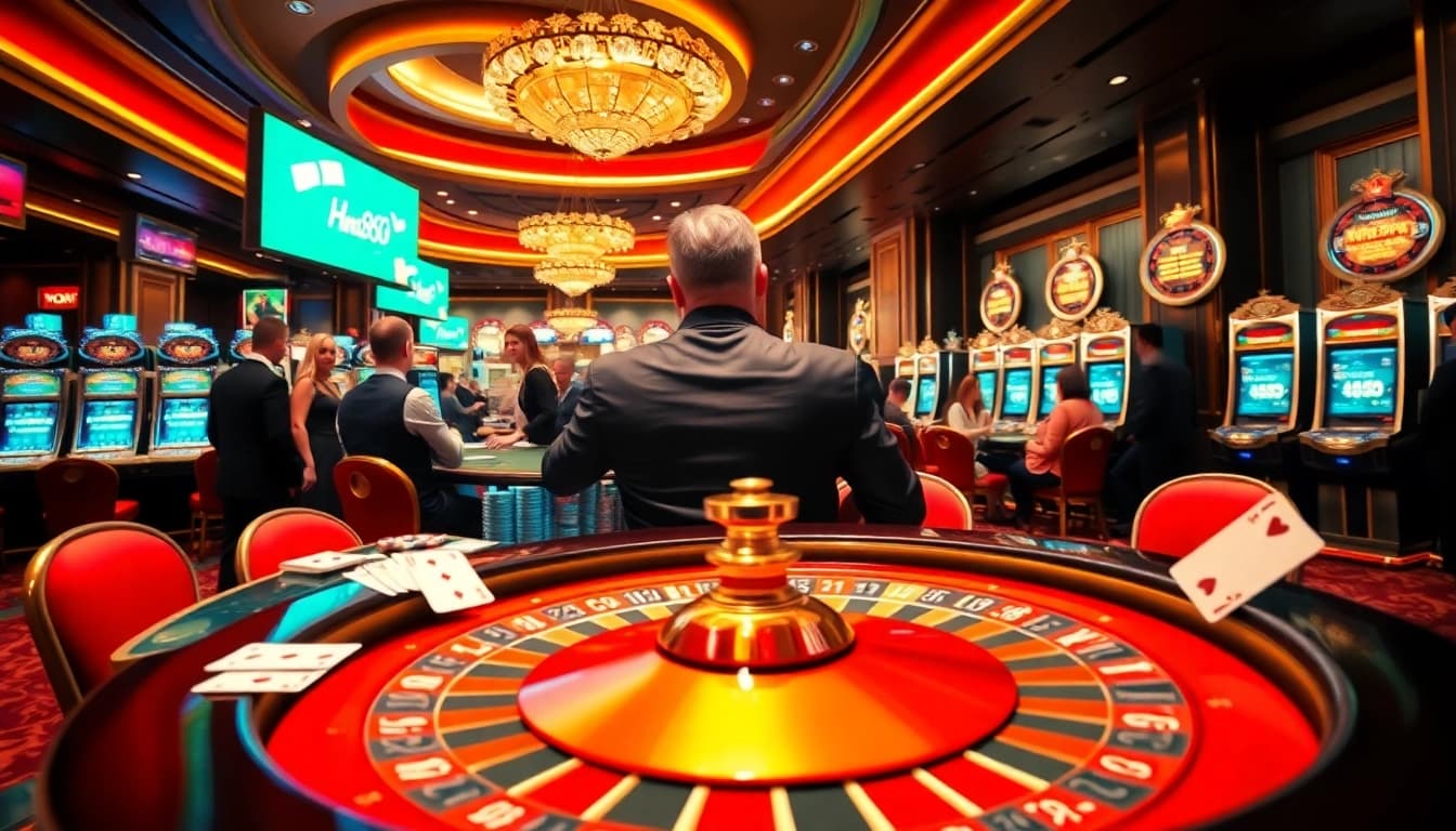 Experience the thrill of betting at hm88.con with exciting casino games and vibrant atmosphere.