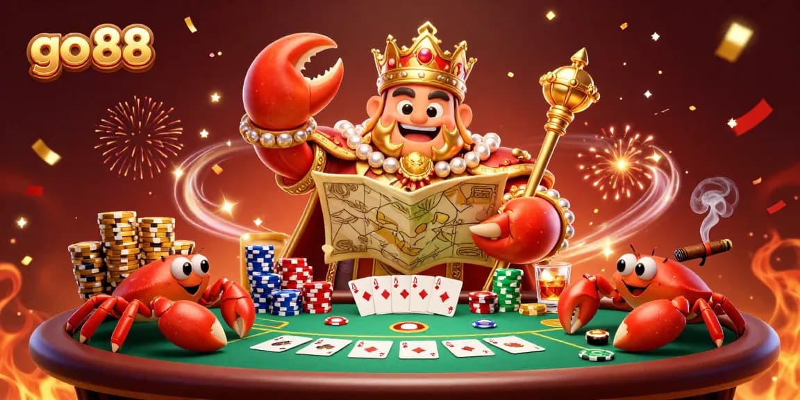 Play with go 88 at an exciting table featuring vivid poker assets and fantastical characters.