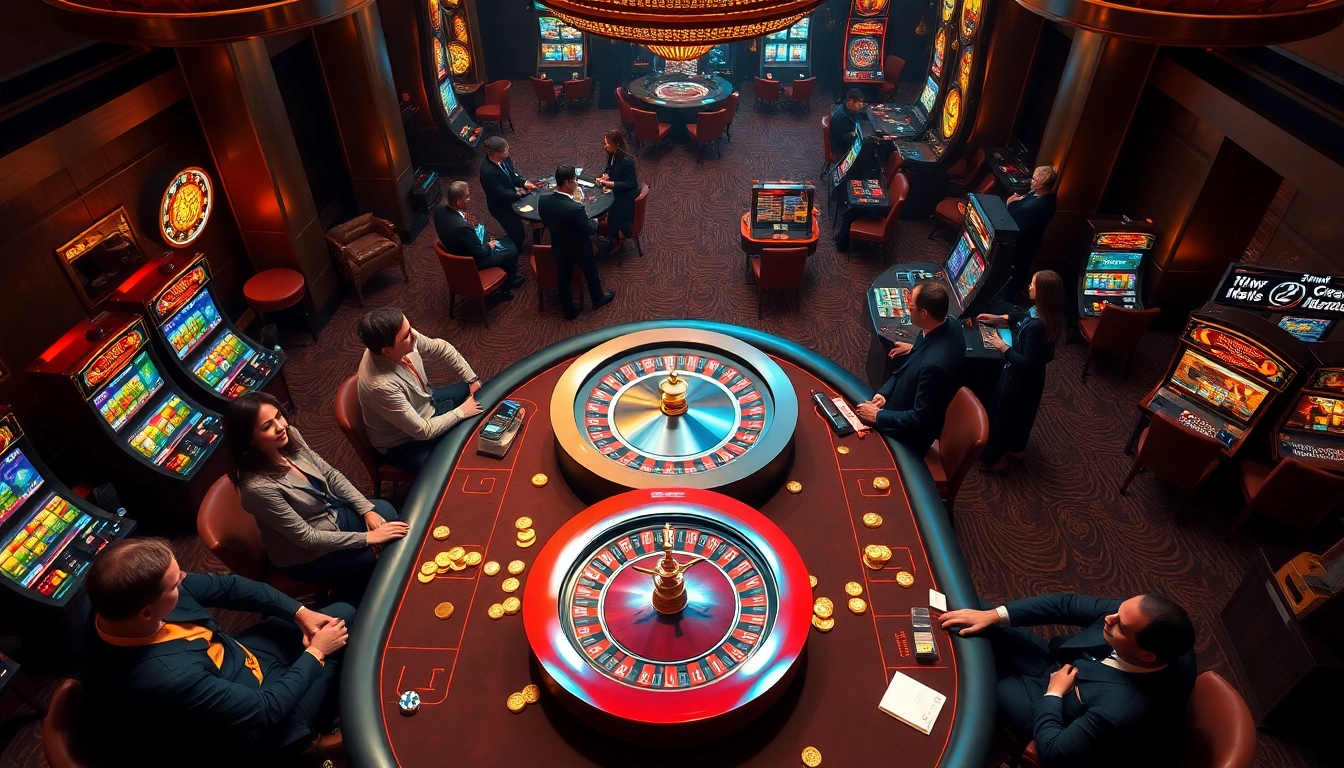 Experience thrilling action at Jun88's vibrant casino with engaging games and luxury decor.