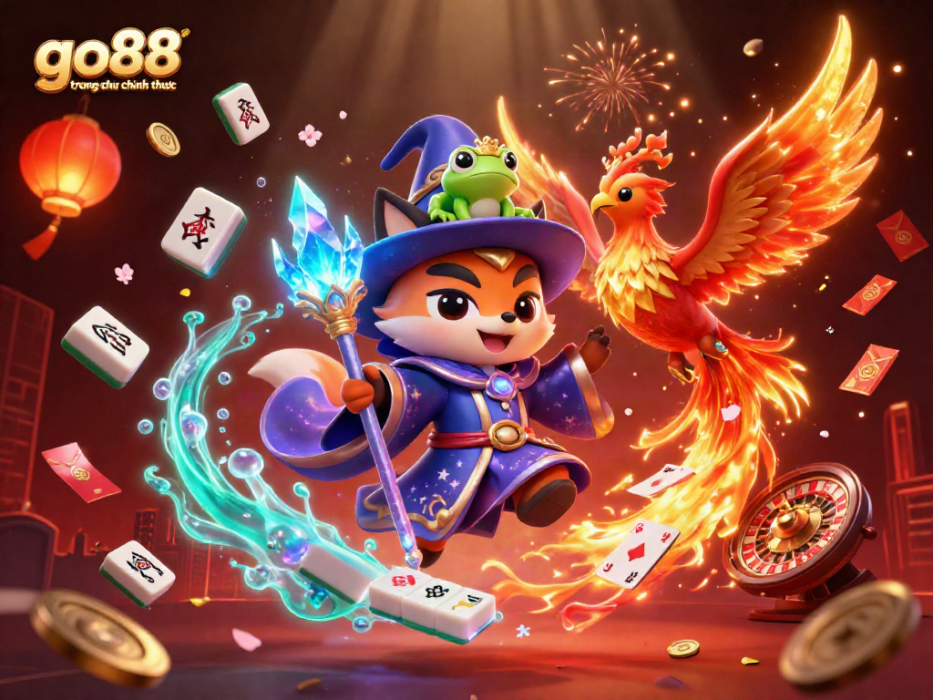Experience thrilling games at go88 trang chu chinh thuc with vibrant casino action and mystical elements.
