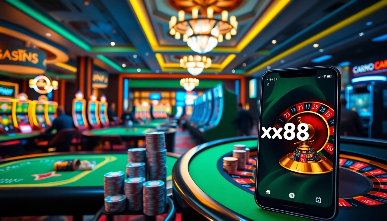 Experience the thrill of high-stakes gaming at https://xx88.moe/ with vibrant casino action and excitement.
