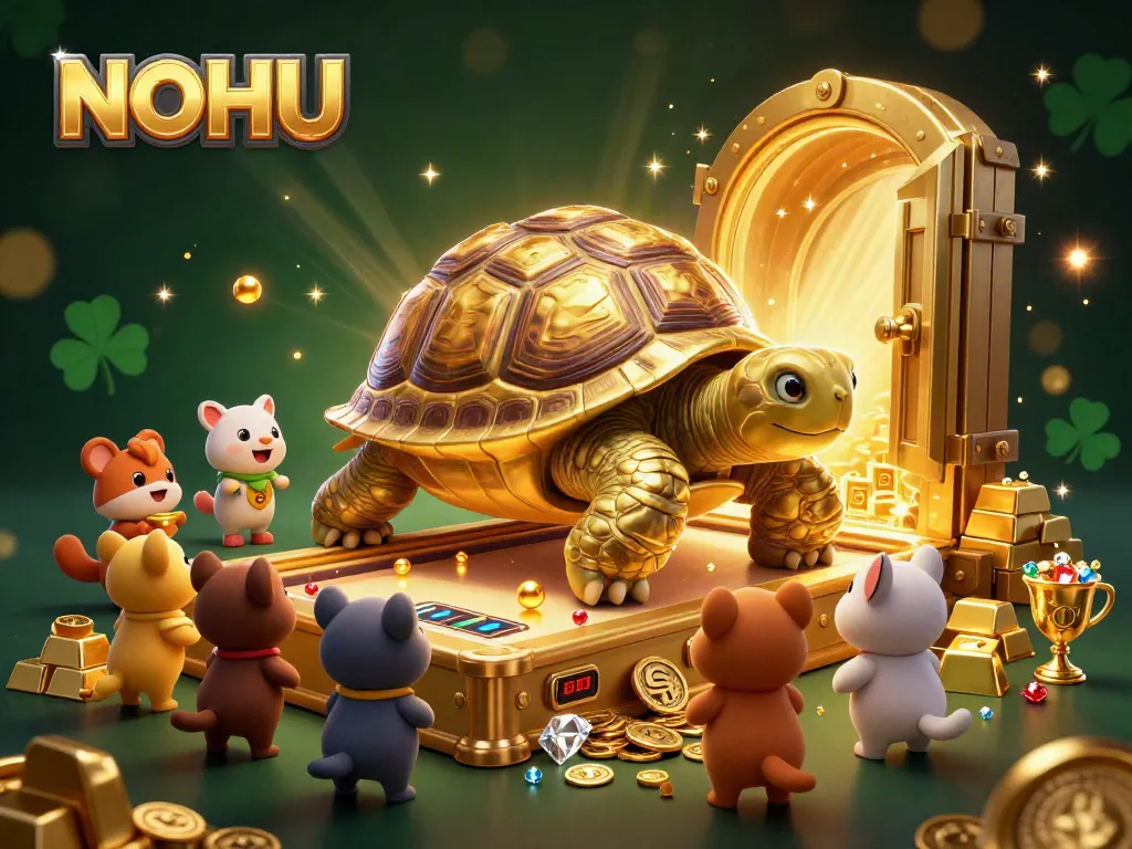Experience the thrill of winning at NOHU with a rich display of gaming excitement and jewels.