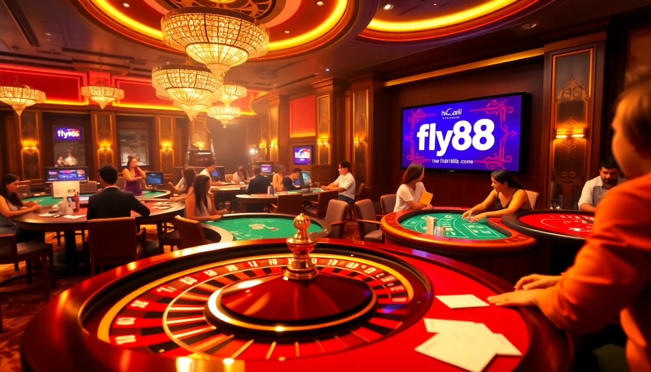 Experience the thrill of gambling at nhà cái fly88 with immersive game options and engaging moments.