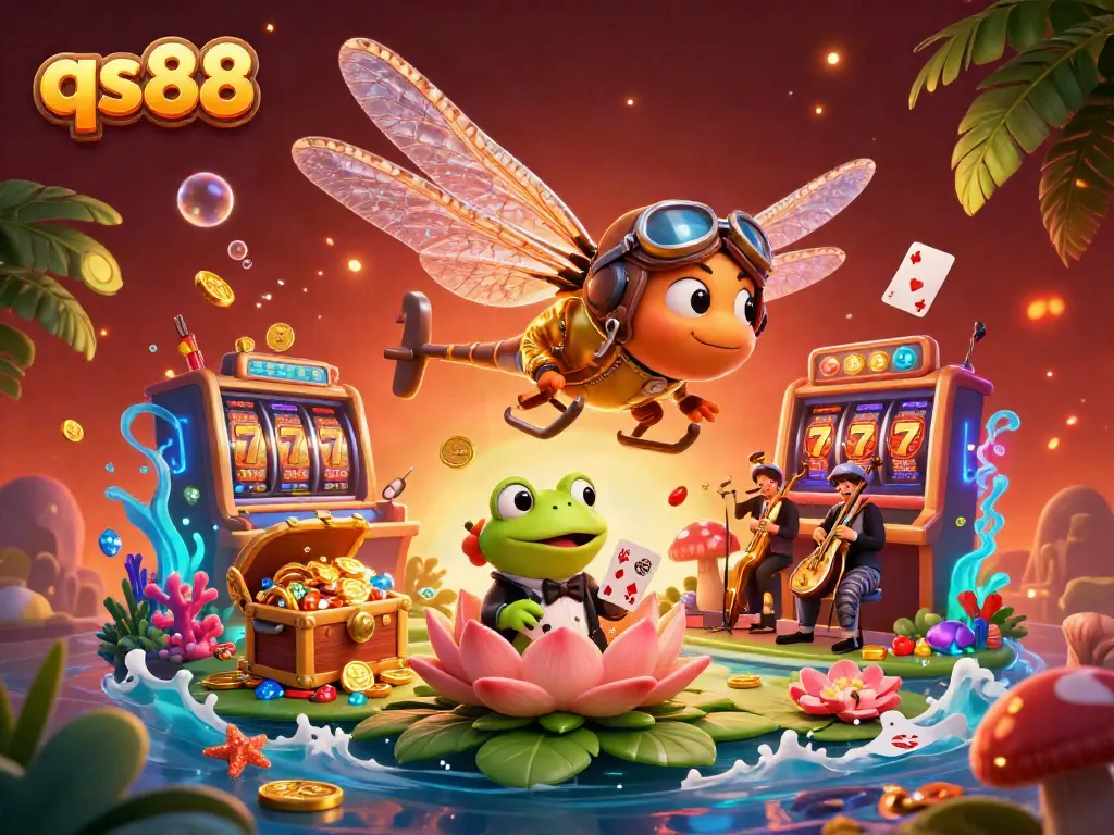 Experience thrilling gaming at qs88 with vibrant casino action featuring lively characters and stunning visuals.