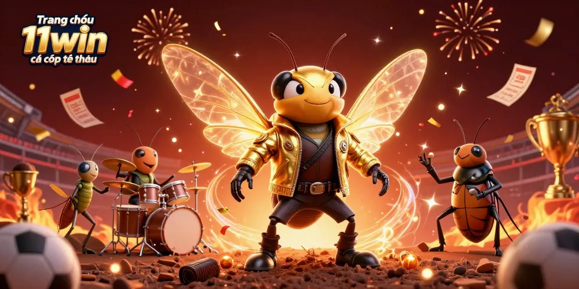 Experience Trang chủ 11win cá cược thể thao with a vibrant rock star scene celebrating sports betting.