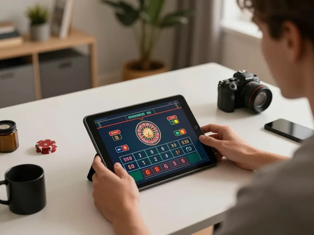 Engaged gaming experience at LODE88 online casino with live dealer roulette