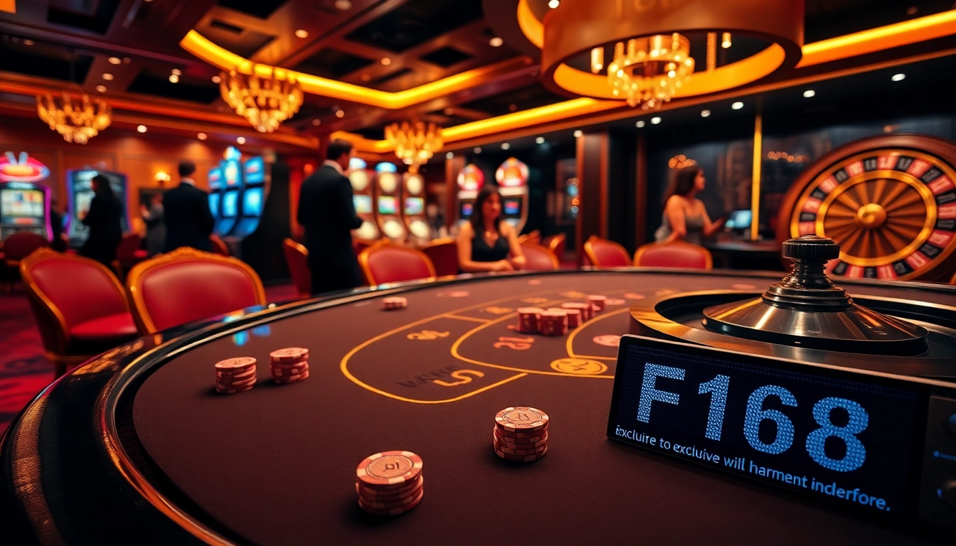Experience thrilling bets at F168 with vibrant casino games and high-stakes excitement.