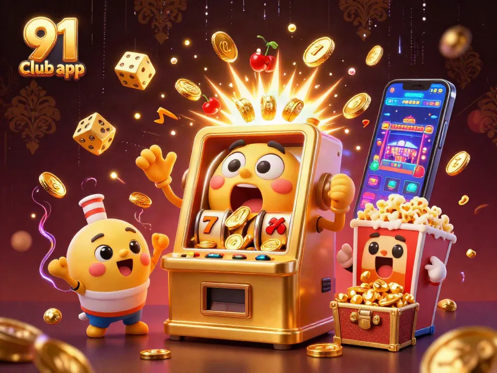 Engage with the 91 club app's vibrant gaming experience featuring dynamic slot machines and rewarding jackpots.