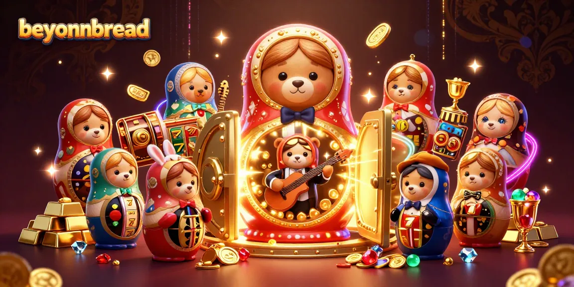 Experience thrilling gameplay with beyondbread at vibrant casino featuring playful bears and dazzling treasures.