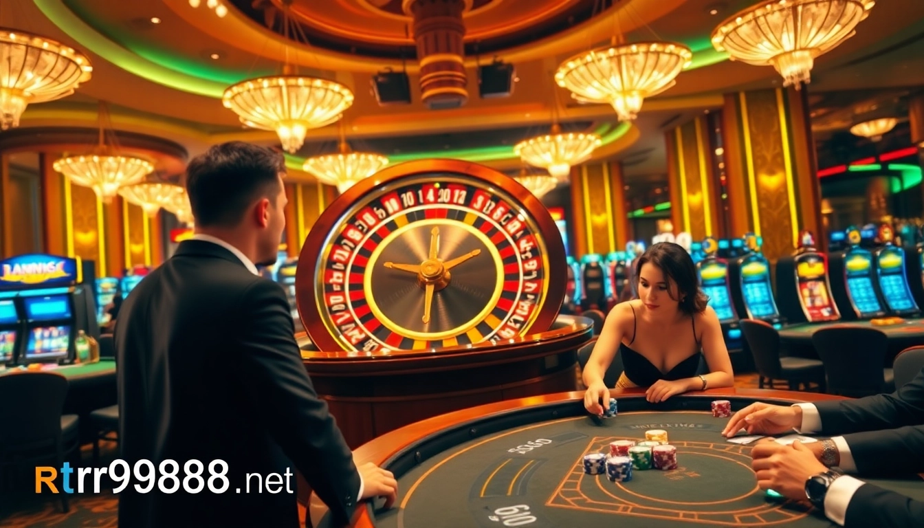 Experience the excitement of gambling at https://rr9988.net/ with vibrant casino scenes.