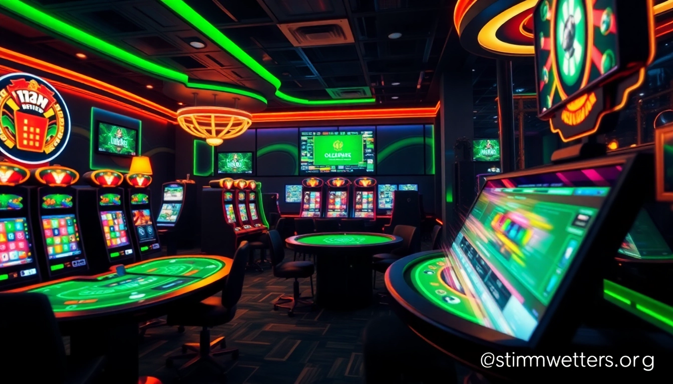 Experience the engaging world of online gambling at stimmgewitter.org with vibrant graphics and user-friendly features.