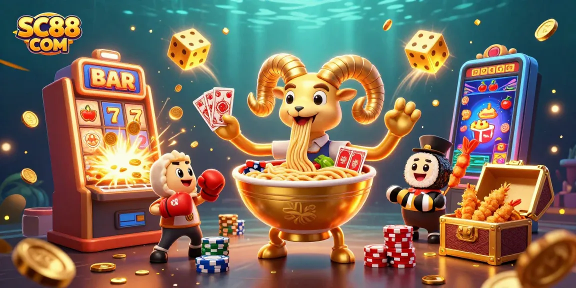 Spin and win with SC88 COM at the colorful online casino featuring a vibrant jackpot scene.